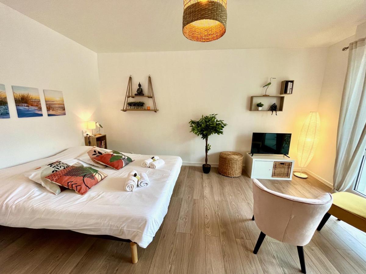 Nihal, Studio Proche Zenith Avec Parking Et Balcon Кан Экстерьер фото